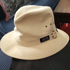 Panama Jack Cream Safari Hat Medium